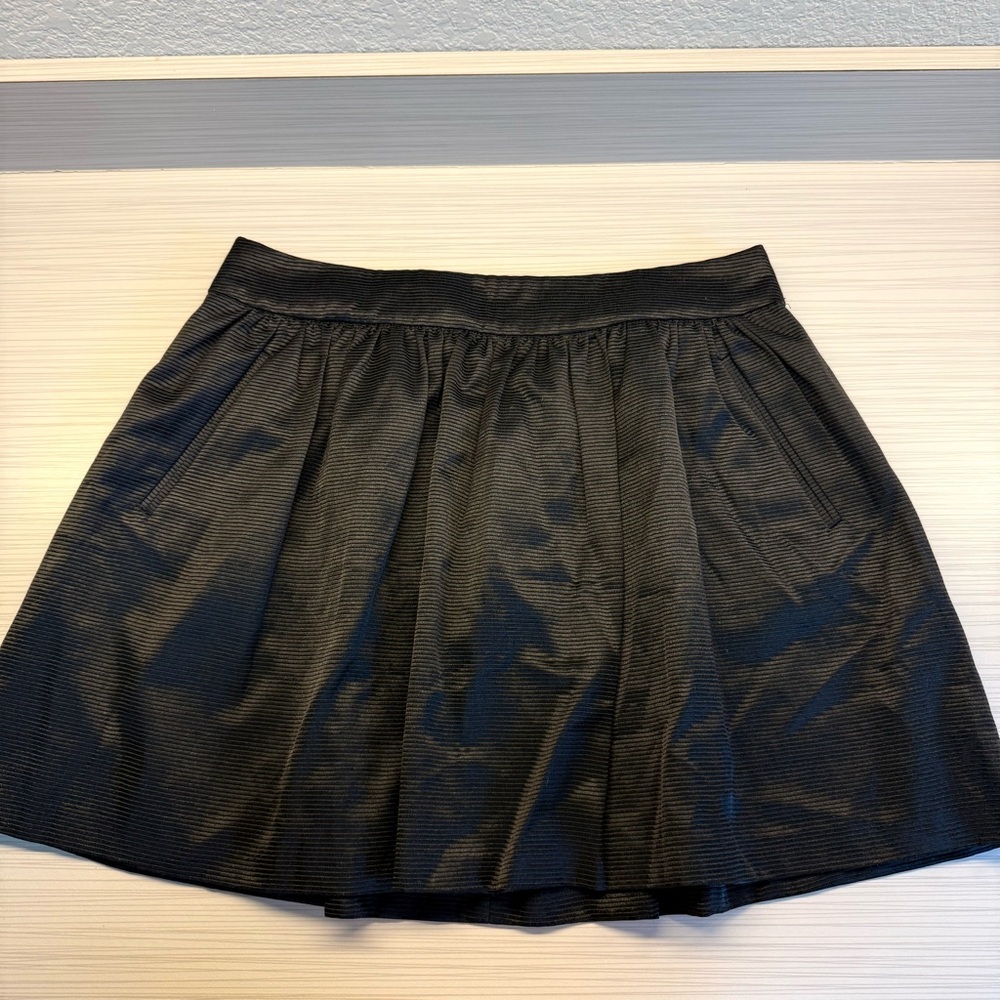 Banana Republic Black Pleated Skirt